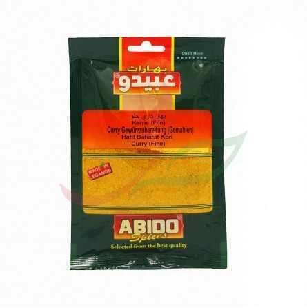 Épices Curry Doux Abido 50g