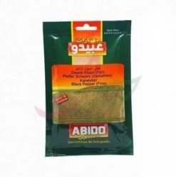 Poivre Noir Moulu Abido 50g